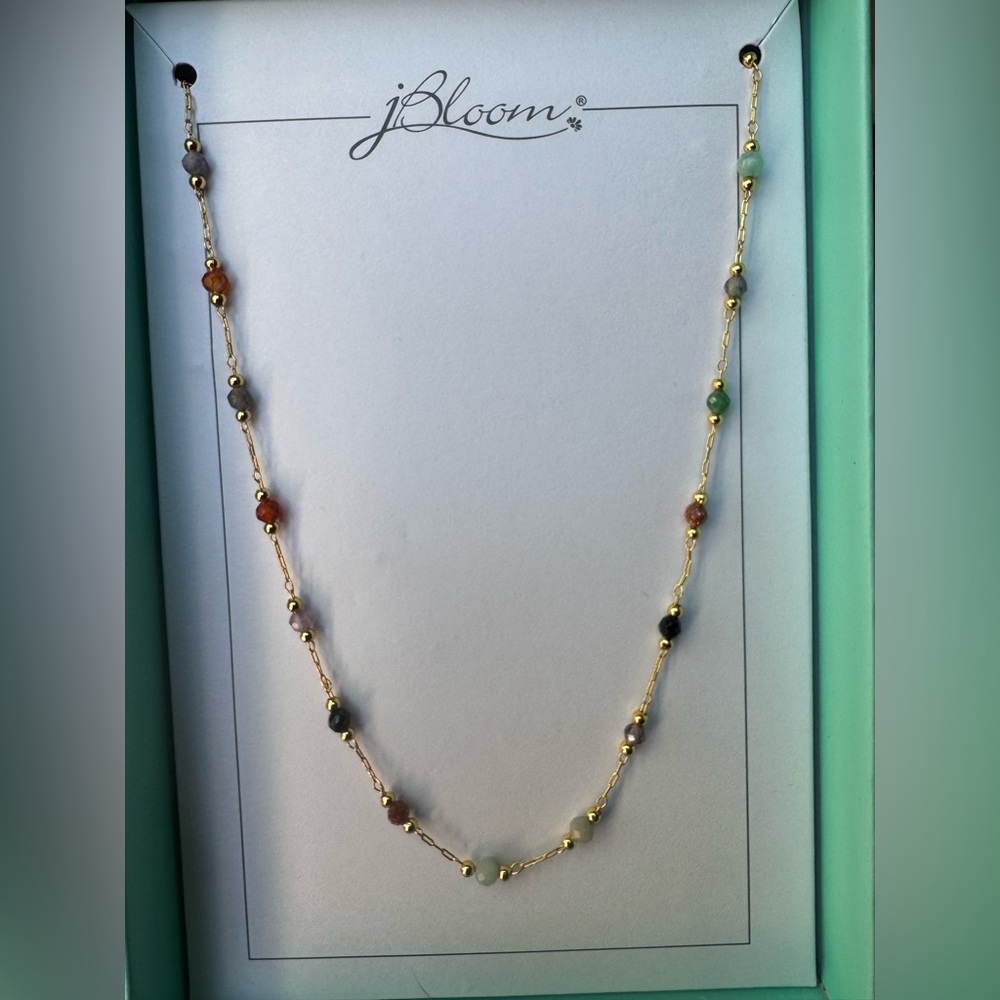 Elegant Multicolor Beaded Necklace